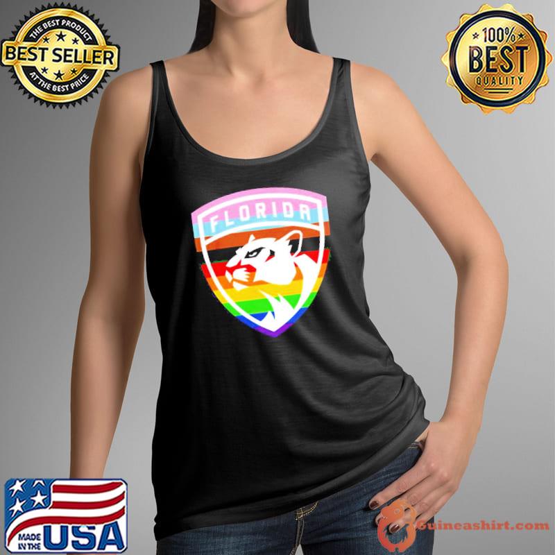 Florida Panthers pride LGBT logo shirt