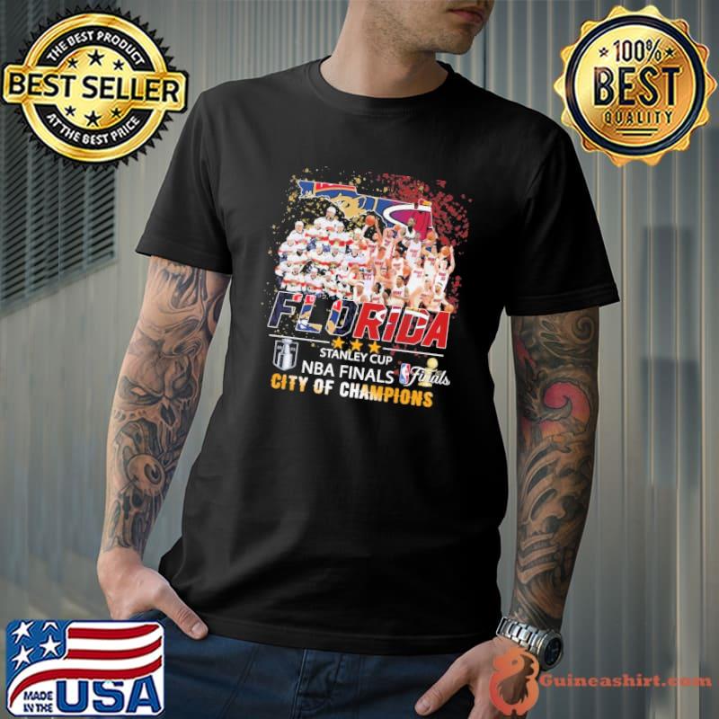 Florida stanley cup nba finals city of champions shirt