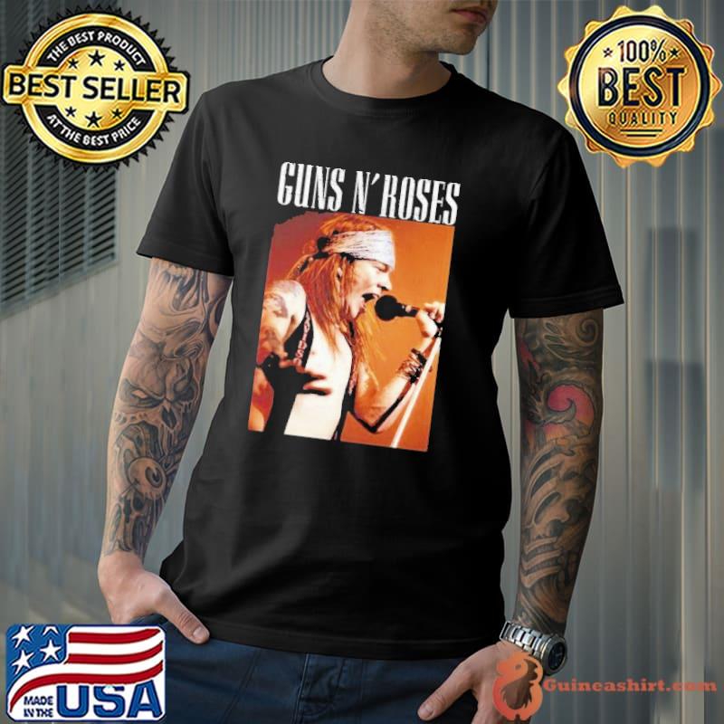 Guns n' rose singer shirt