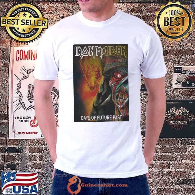 Iron Maiden Days Of Future Past Tour 2023 Home Decor Poster shirt