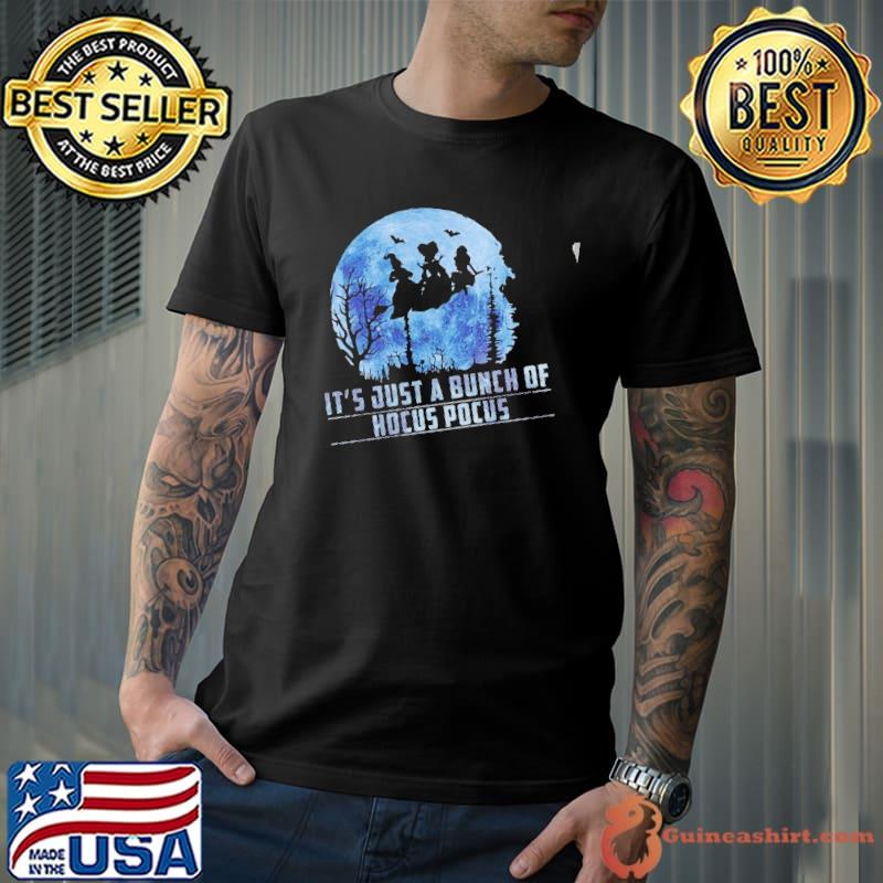 It's just a bunch of Hocus Pocus moon halloween disney shirt