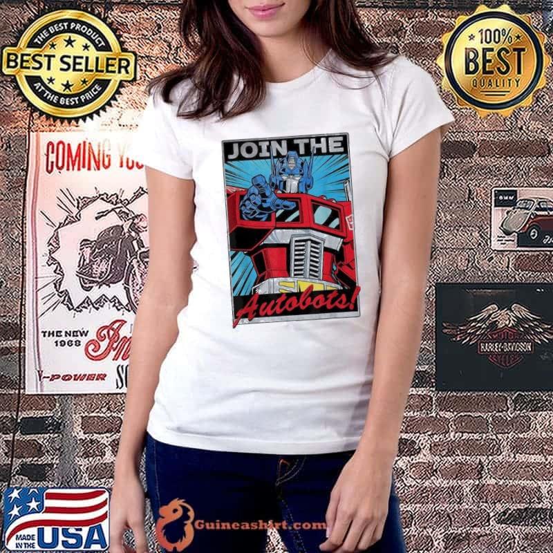 Join The Autobots Rise Of The Beasts Limited Transformers Shirt Ladiestee
