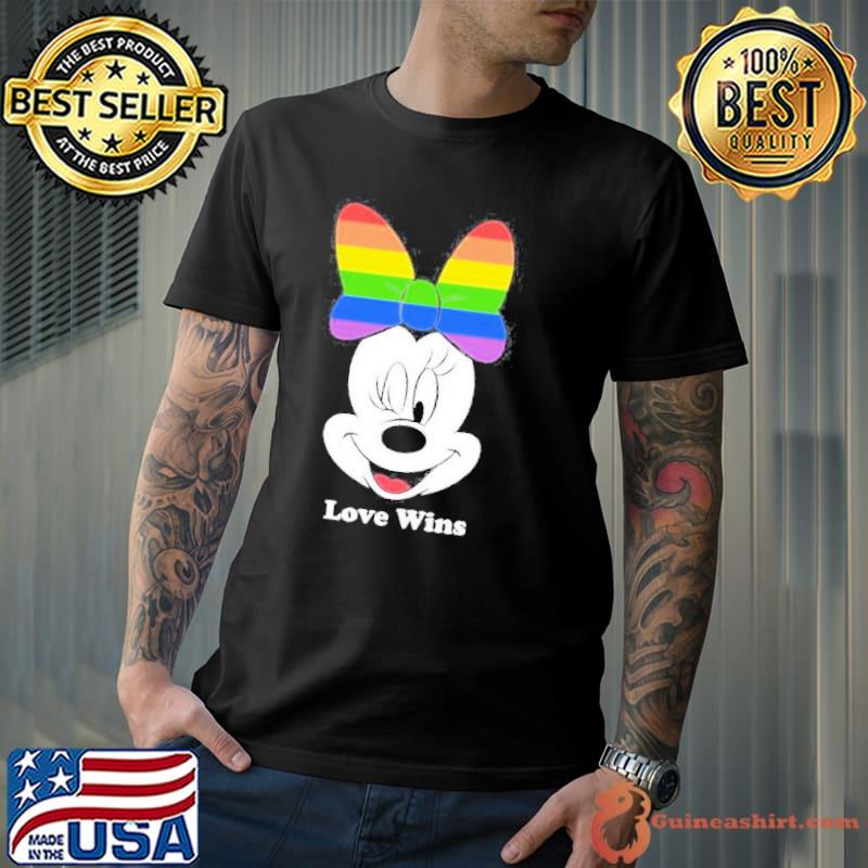 Mickey Mouse Love Wins Lgbt 2023 shirt