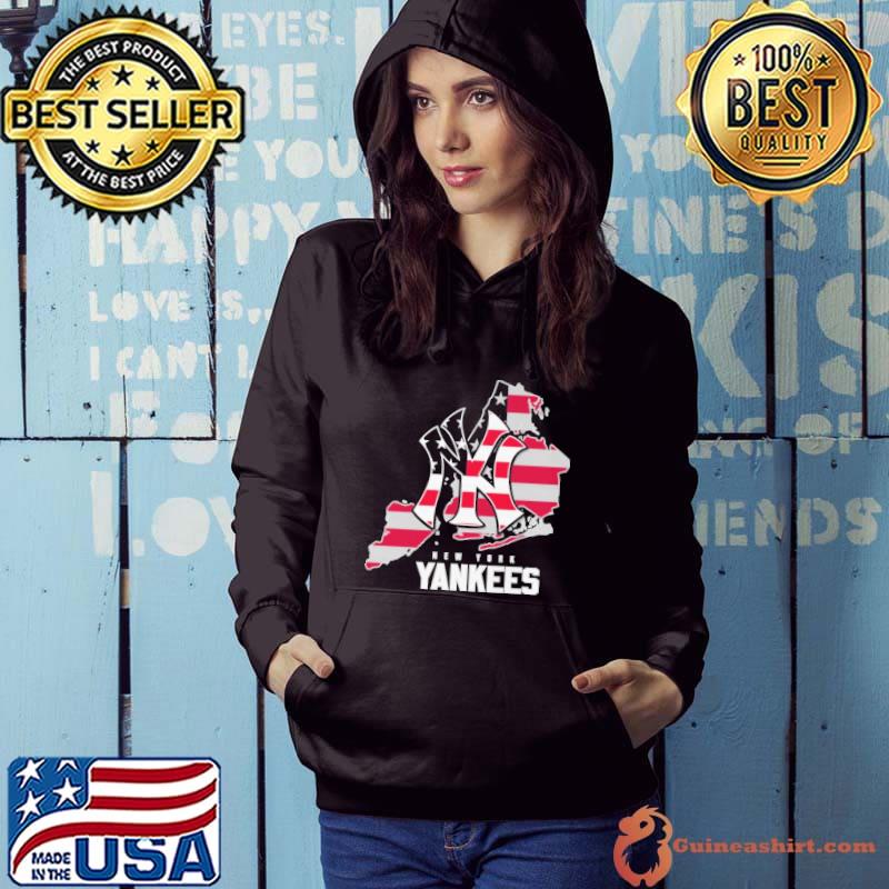 New york yankees maps american flag shirt - Guineashirt Premium ™ LLC
