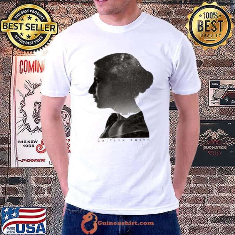 Nice caitlyn Smith Light Grey Silhouette Shirt