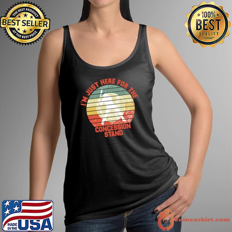 Nice i'm Just Here For The Concession Stand Vintage T-Shirt