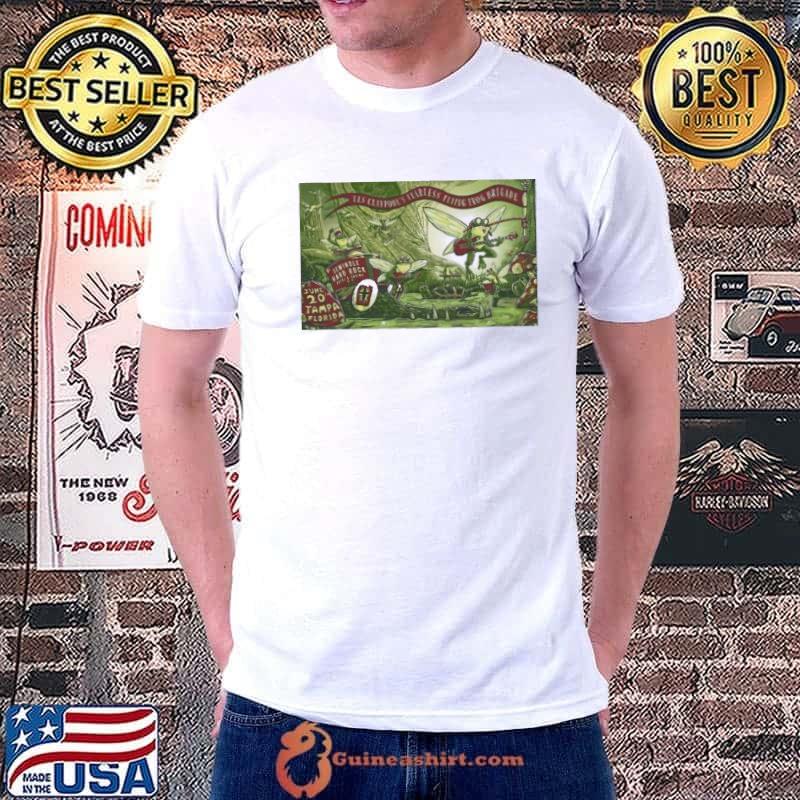 Nice les Claypool’s Fearless Flying Frog Brigade Hard Rock Event Center Tampa FL 2023 Shirt