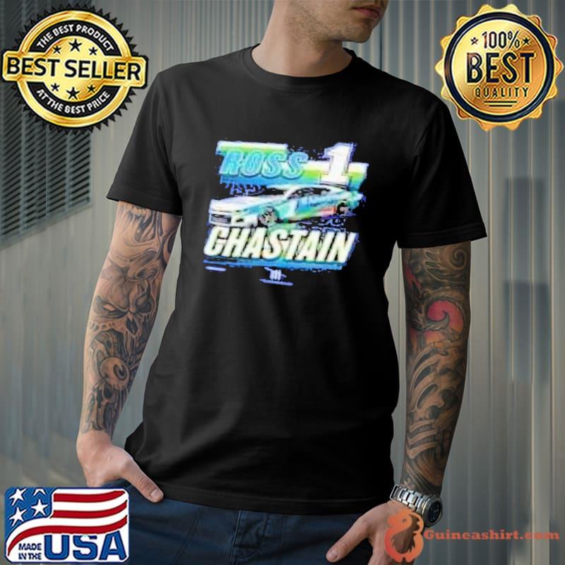 Nice ross 1 chastain nascar shirt