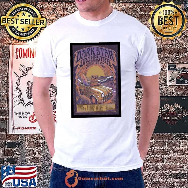 Official dark Star Orchestra 2023 Summer Tour Poster Shirt