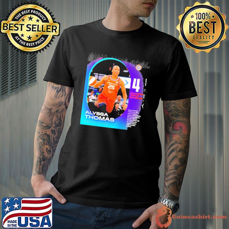 Official nOfficial non-All Star starter Alyssa Thomas breaks career triple double record shirt