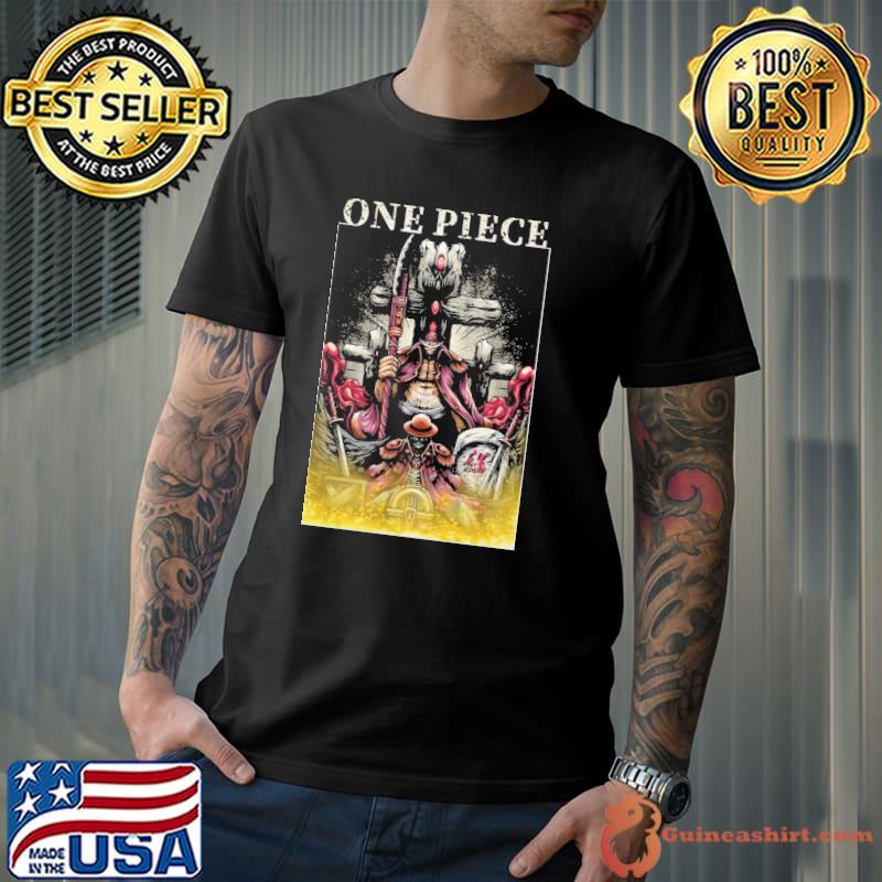 Official one Piece Shirohige x Gold D Roger One Piece Anime shirt