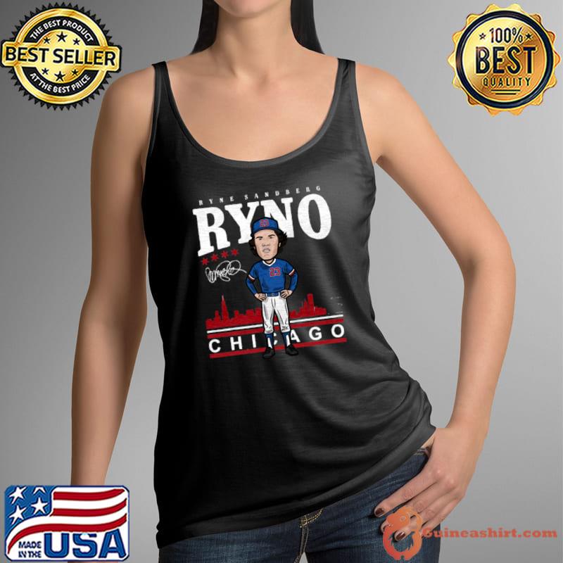 Official ryne Sandberg Chicago C Toon Signature T-Shirt - Guineashirt  Premium ™ LLC