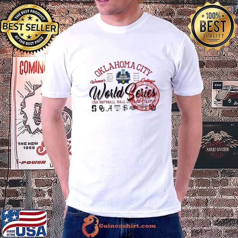 Oklahoma City 2023 WCWS USA Softball Hall Of Fame Stadium Shirt