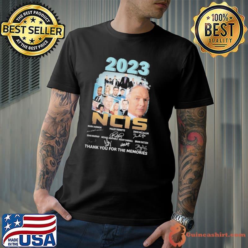 Original 2023 Ncis thank you for the memories signature shirt