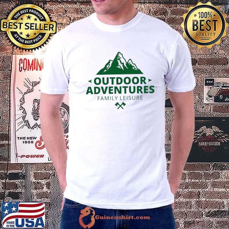 Outdoor adventures family leisure mountain T-Shirt