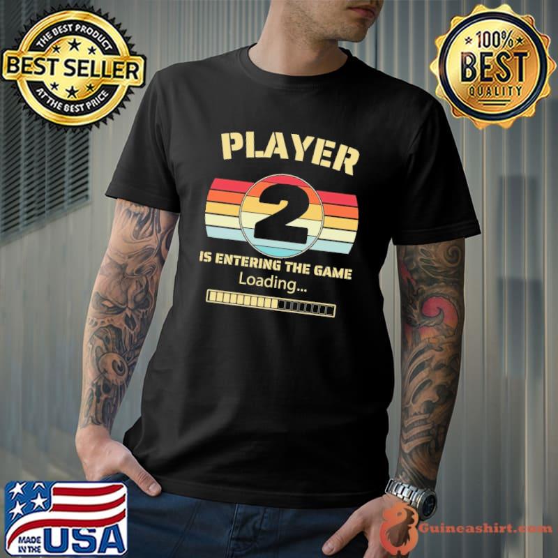 Player is entering the game loading vintage shirt