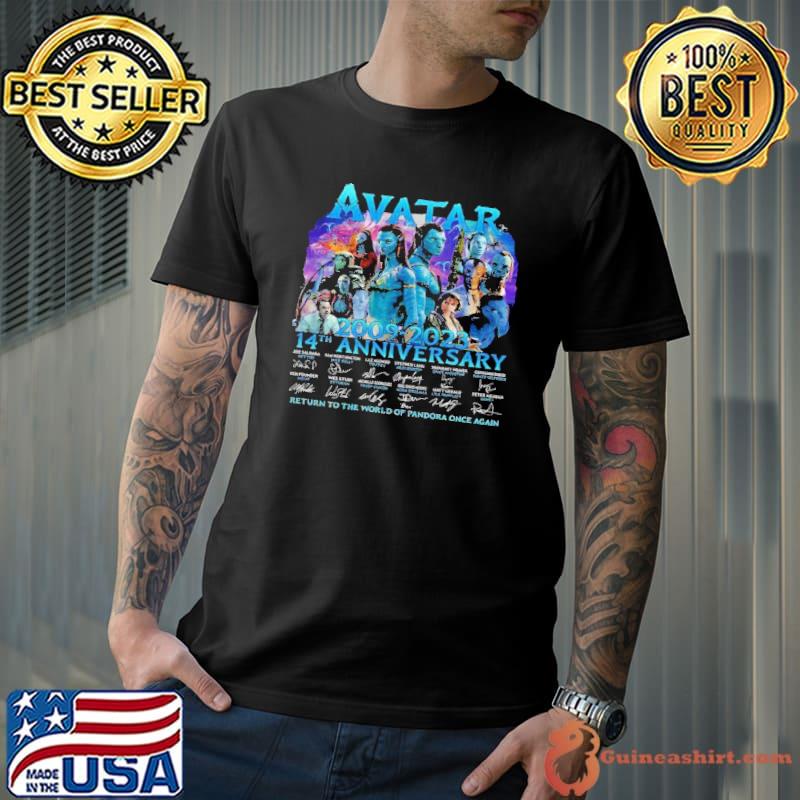 Premium avatar 2009 2023 14th anniversary return to the world of fandoka signature shirt