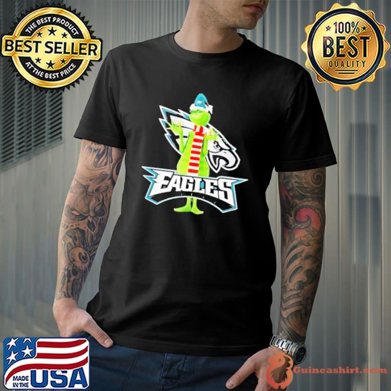 philadelphia eagles grinch shirt
