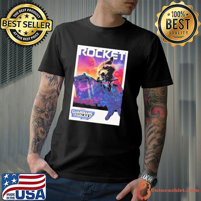 Premium guardians Of The Galaxy Vol. 3 Rocket Poster shirt