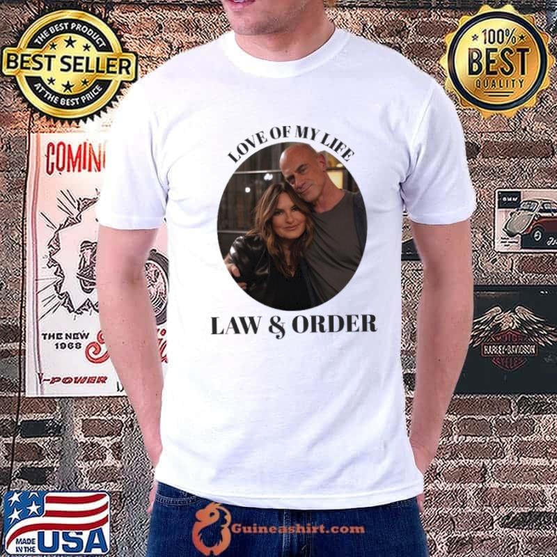 Premium love of my life Law And Order shirt