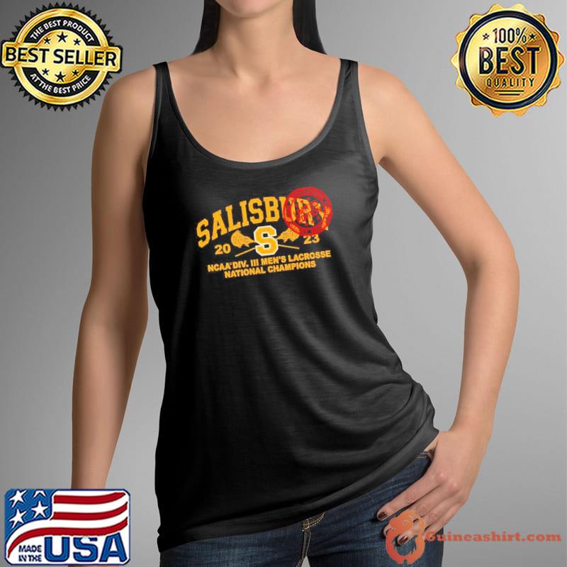 Salisbury University 2023 NCAA DIV 3 Men’s Lacrosse National Champions s Tank Top
