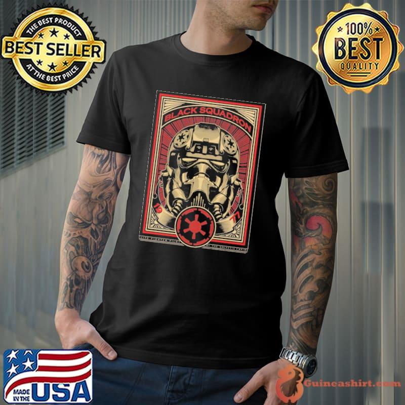 Star wars black squadron shirt