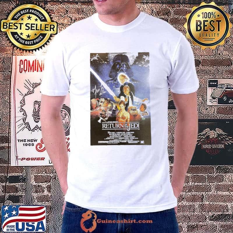 Star Wars Femi Taylor Return Of The Jedi Autographed Poster shirt