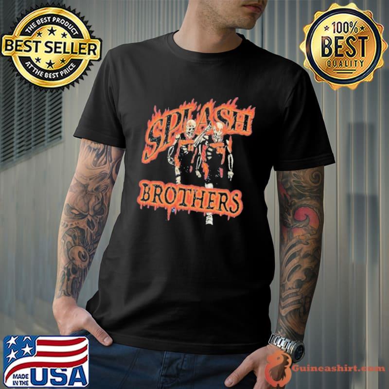 Stephen Curry Klay Thompson Splash Bros Skeleton Shirt