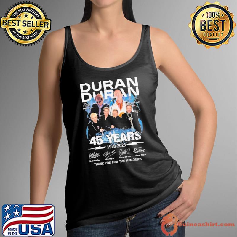 Duran Duran 45 Years 1978-2023 Signatures Thank You For The Memories  Personalized Baseball Jersey - Tagotee