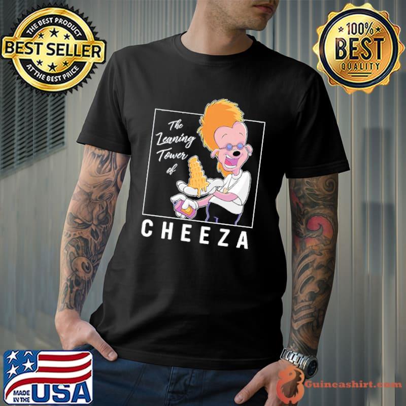 Top disney A Goofy Movie Cheeza Disneyland The Leaning Tower shirt