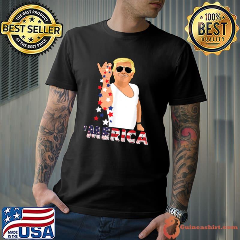 Top patriotic Trump Bae 4th of July America Freedom Day T-Shirt