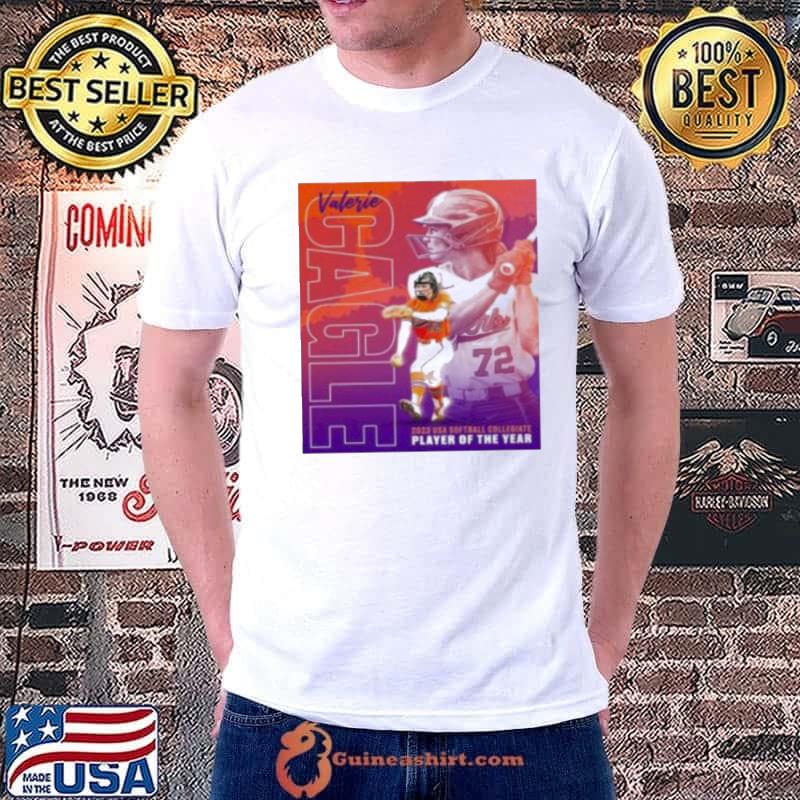 Valerie cagle is 2023 softball collegiate player of the year shirt