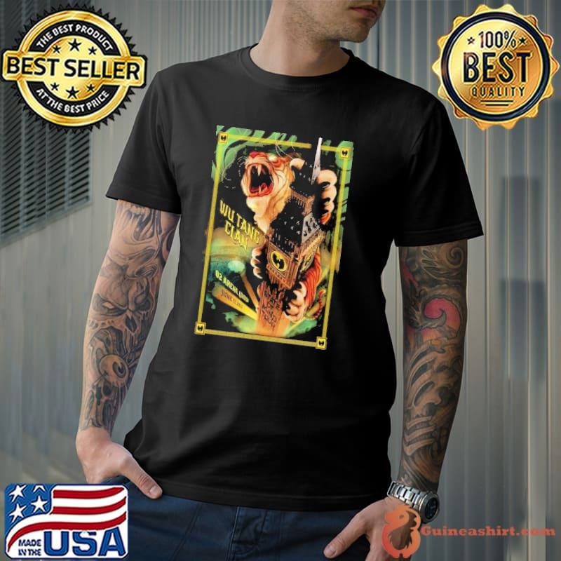 Wu tang clan london england 2023 poster shirt