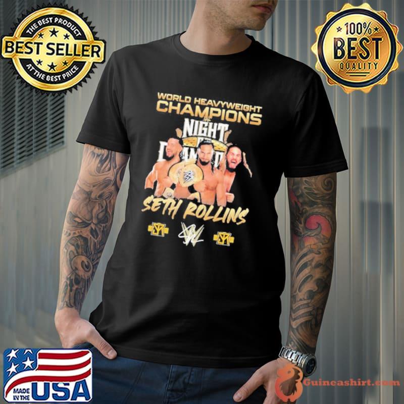 WWE World Heavyweight champions seth rollins shirt
