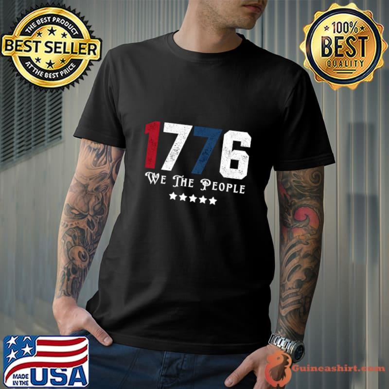 1776 we the people star 4th of july T-Shirt