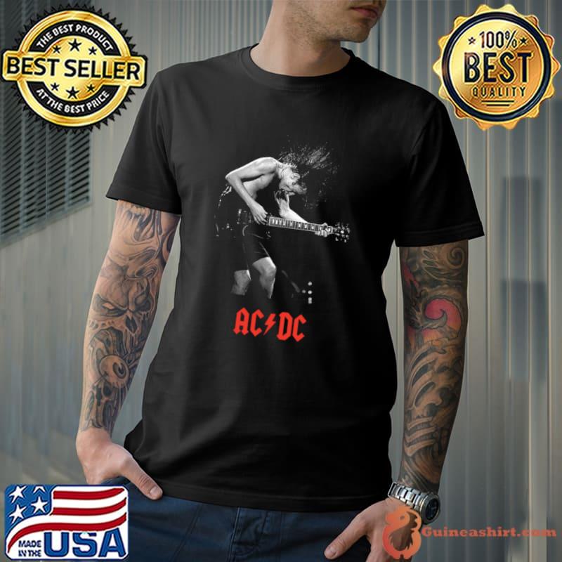 ACDC Rock n roll guitar T-Shirt Unisex