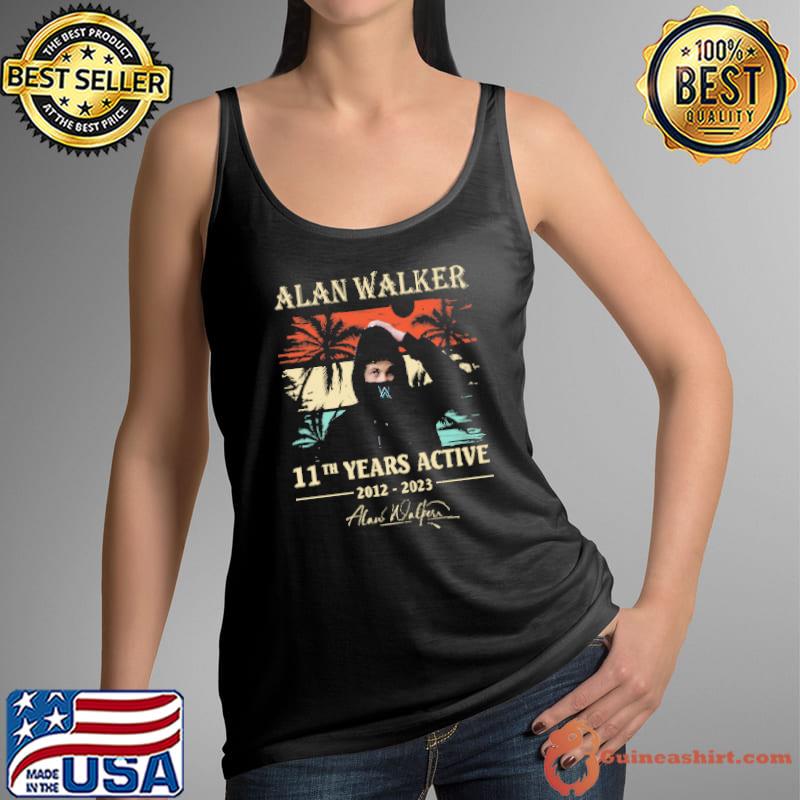 Alan walker 11th years active 2012 2023 signature vintage s Tank Top