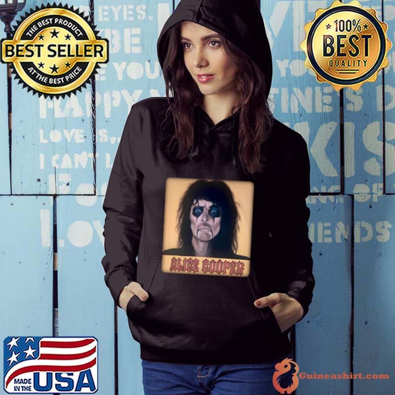 Alice Cooper 1948 American Rock Singer Guitar T-Shirt Hoodie