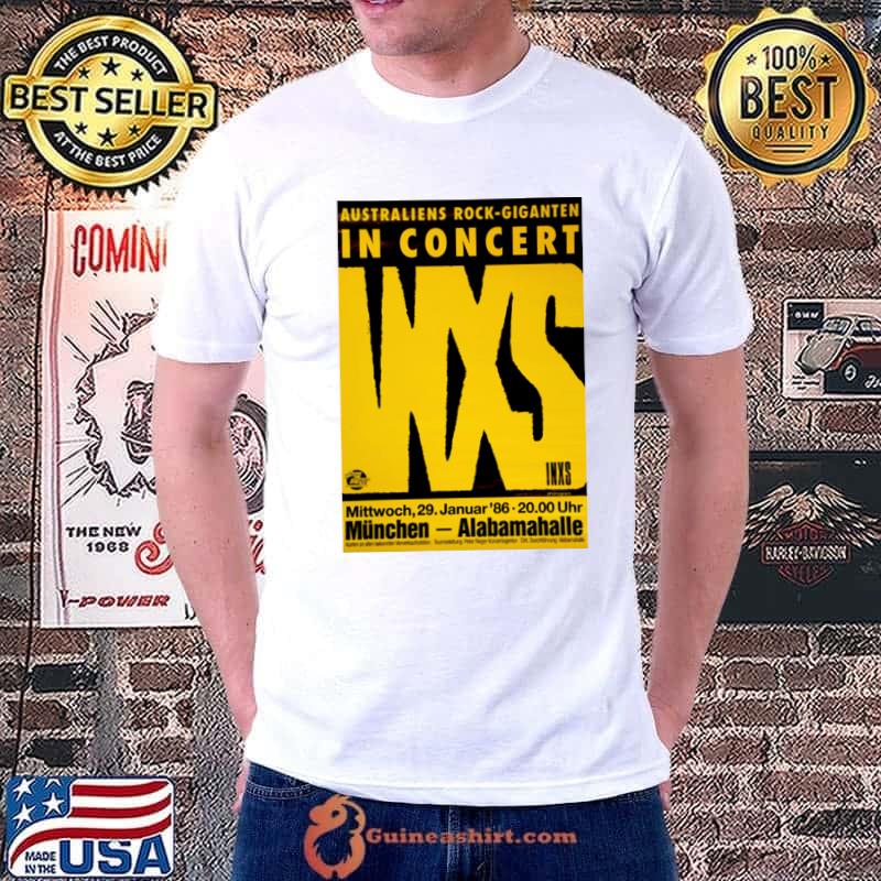 Australiens Rock-Giganten In Concert INXS Alabamahalle T-Shirt