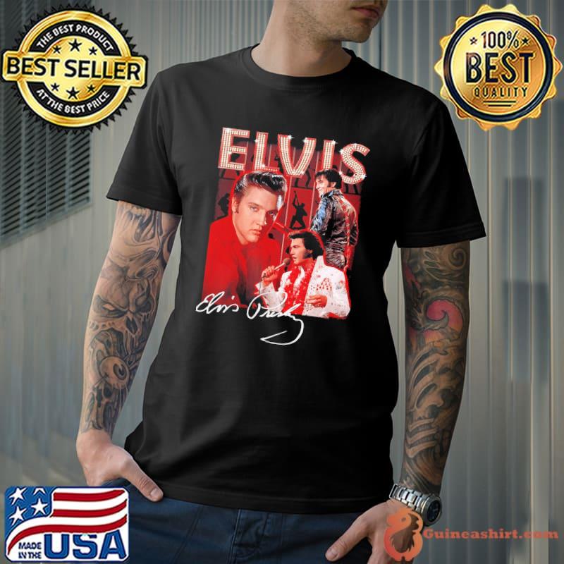 Awesome elvis singer singing american signature shirt