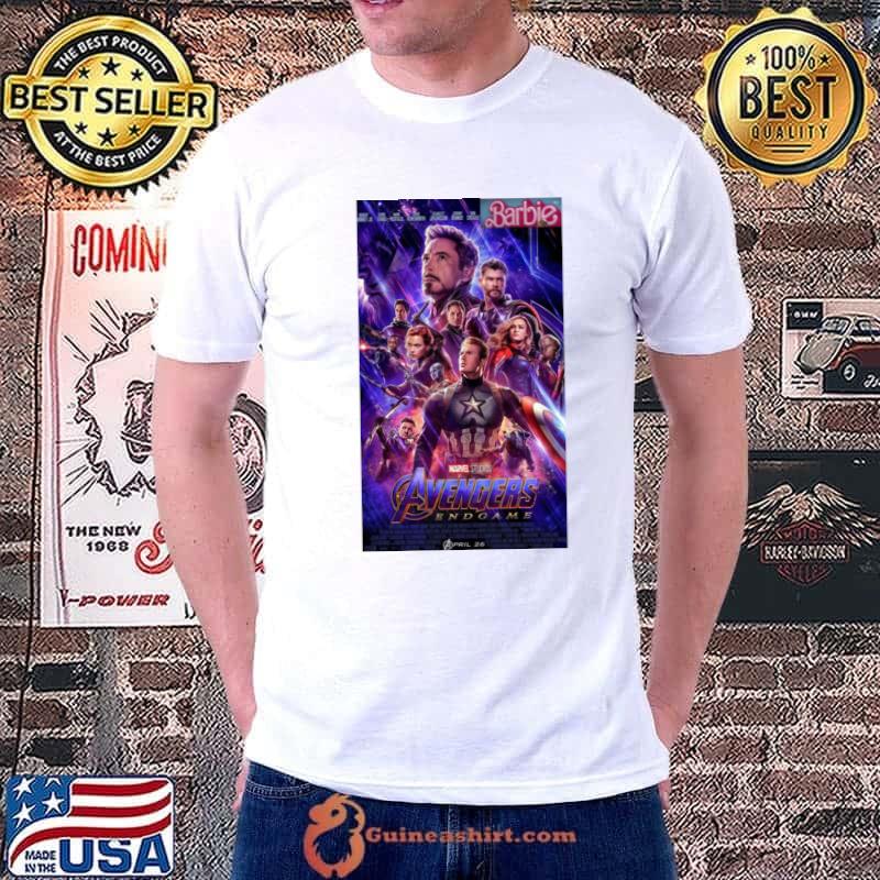 Barbie marvel studios avenger endgame adventures T-Shirt