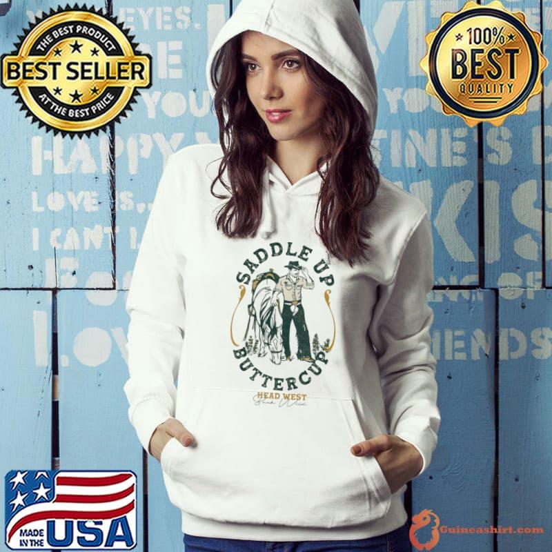 Vintage, Tops, I Heart Cowboys White Sweatshirt Hoodie