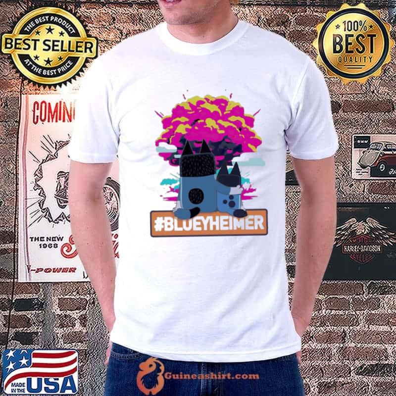 Bluey Barbie Oppenheimer cute 2023 shirt