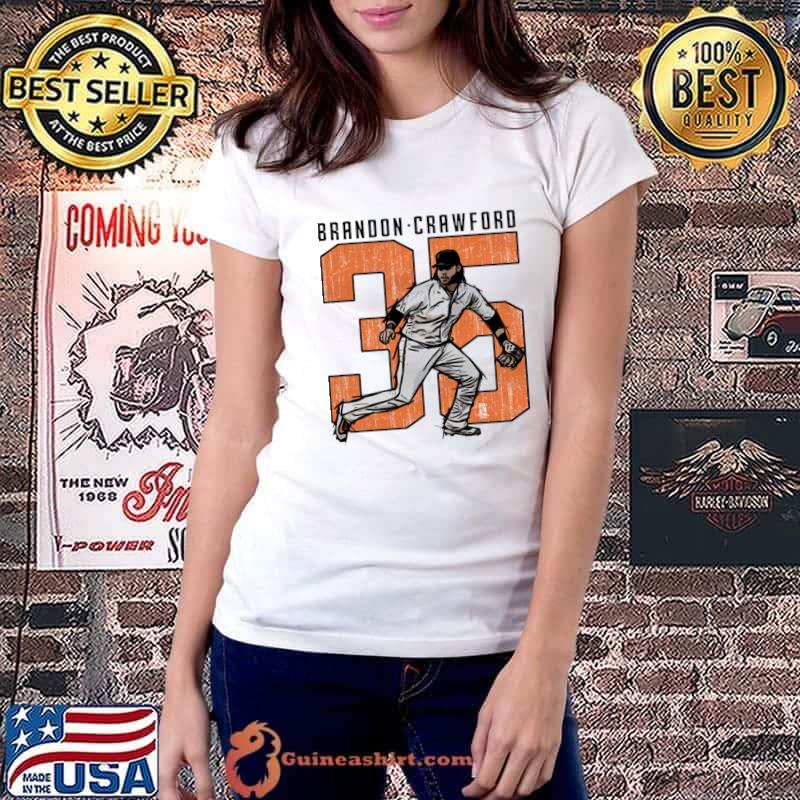 Brandon Crawford San Francisco Clutch 35 T-Shirt Ladiestee