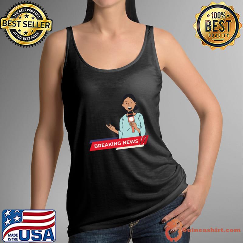Breaking news English Lessons TV T-Shirt Tank Top