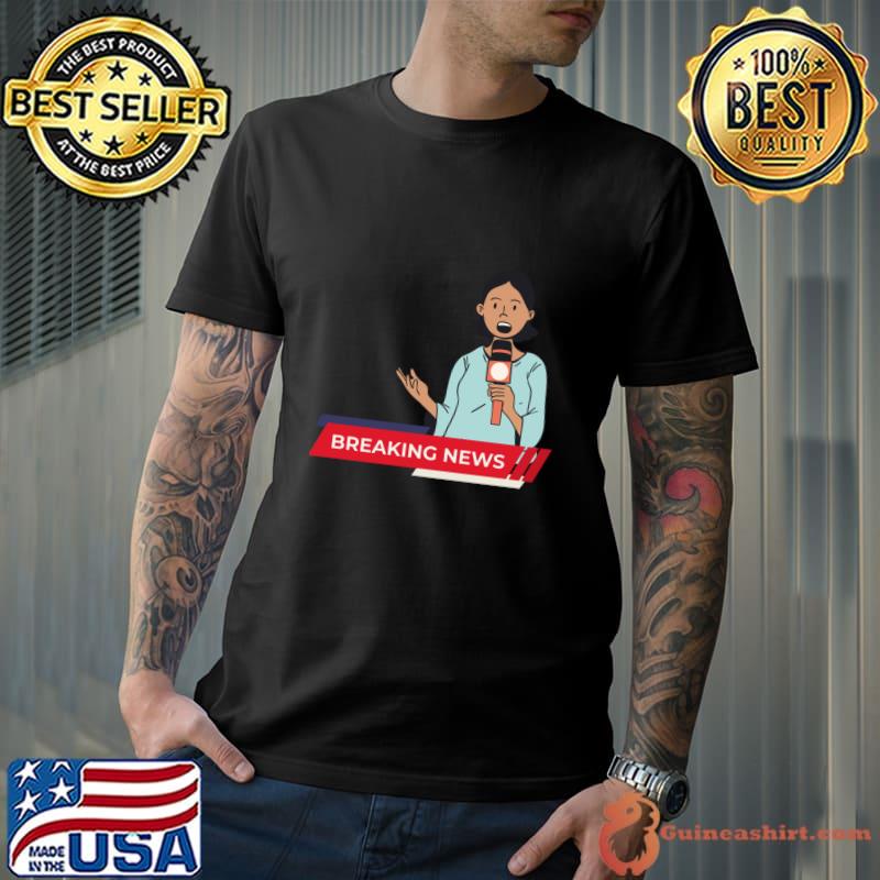 Breaking news English Lessons TV T-Shirt