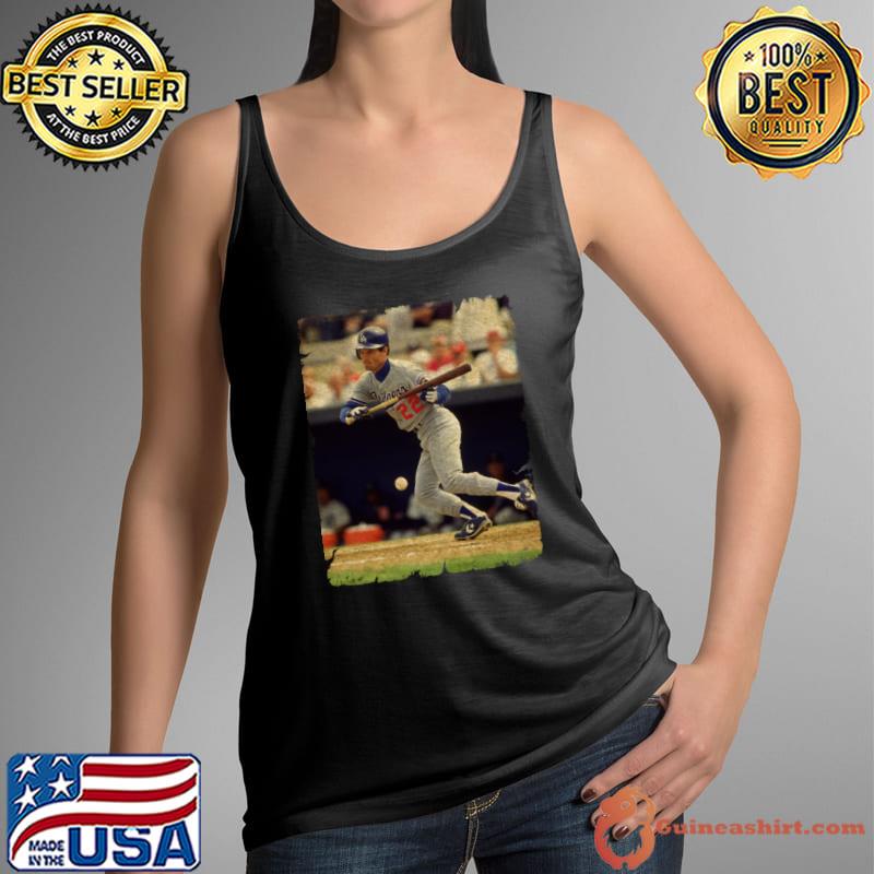 Brett Butler in Los Angeles Dodgers Baseball T-Shirt Tank Top