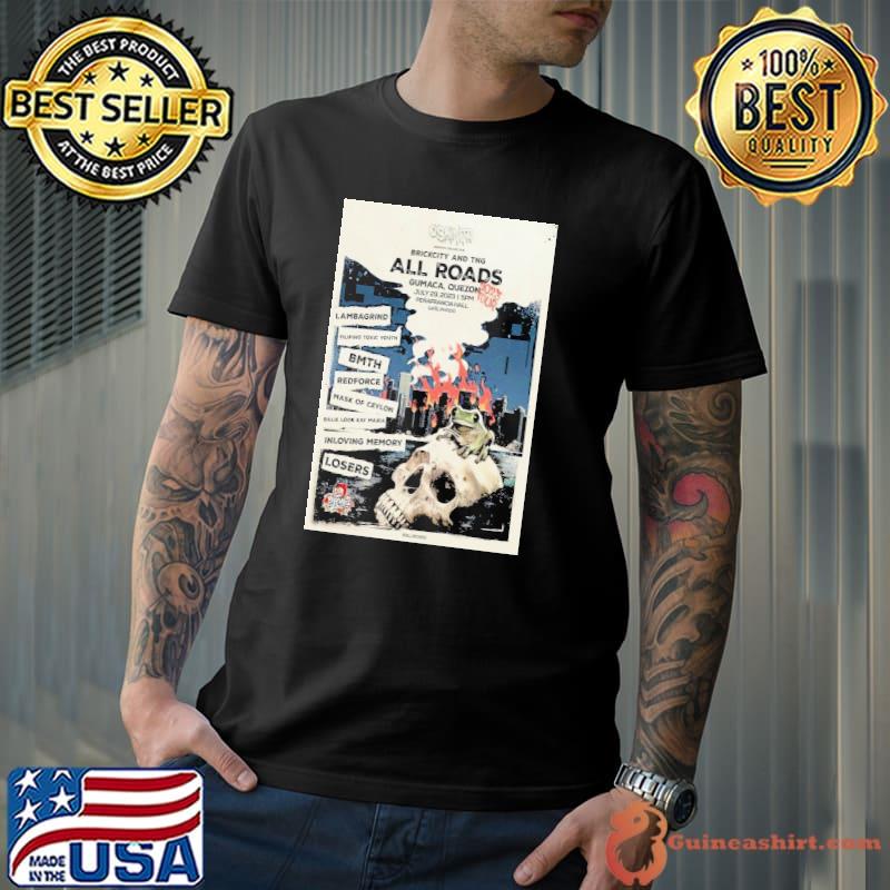 Brickcity All Roads Tour 2023 Gumaca Quezon Poster Shirt