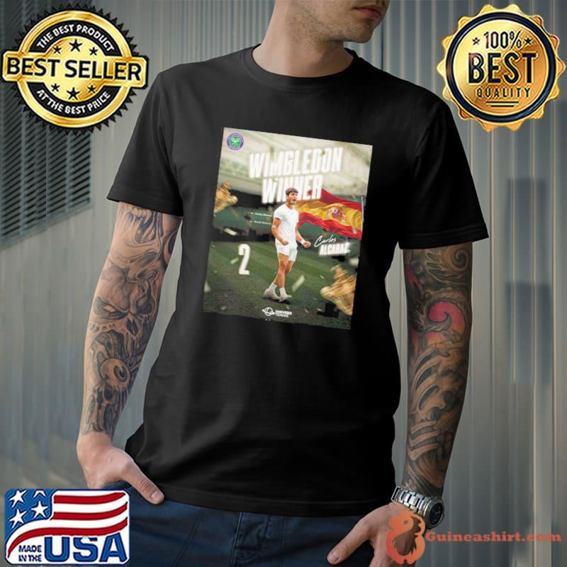 Carlos Alcaraz Defeated Novak Djokovic Become Wimbledon Winner Shirt