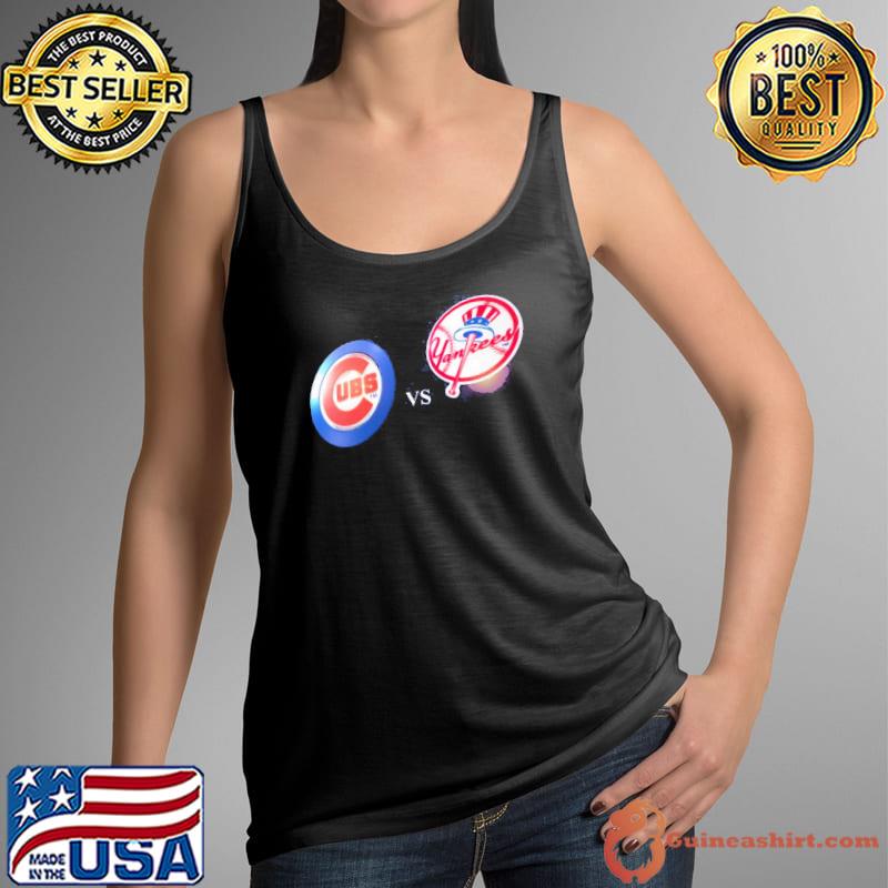 Chicago Cubs vs New York Yankees Symbol Football shirt